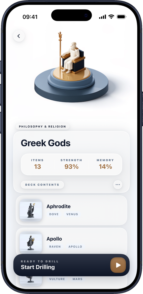 Montari app on iPhone